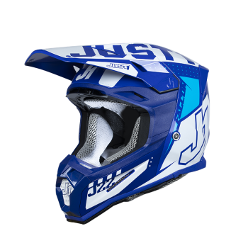 Just1 Helmet J-22 F Falcon White/Blue