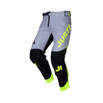 Just1 Pants J-Flex 2.0 District Grey/Yellow Fluo/Black