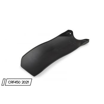 UFO Rear shock mud plate CRF250R/RX 2022- ,CRF450R/RX 2021- Black 001