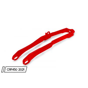 UFO Swingarm chain slider CRF250R/RX 2022- ,CRF450R/RX 2021- Red 070