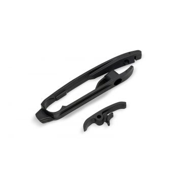 UFO Swingarm chain slider GasGas MC125-450 + EC250-350 2021- Blackt 001