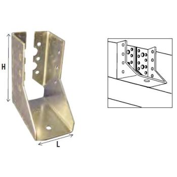 Prussiking 51x105 kuumtsink
