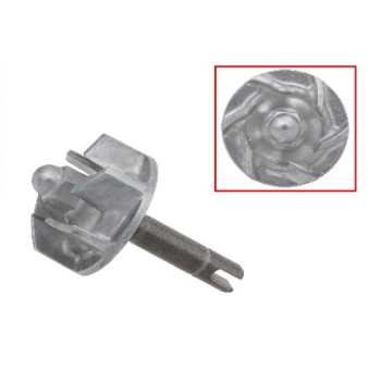 Bronco Waterpump shaft with impeller