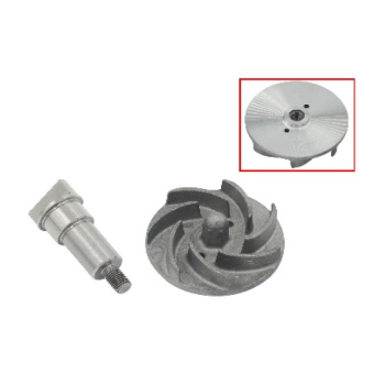 Bronco Waterpump shaft with impeller