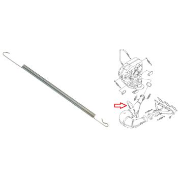 SNO-X Exhaust Spring YAMAHA