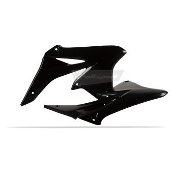 Polisport radiator scoops Suzuki RMZ250(10-18) black