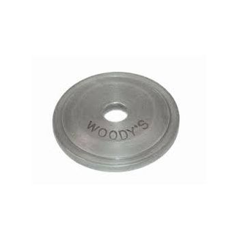 Woodys Round Support Plate 24pcs Digger Alumiini