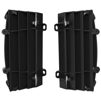 Polisport Radiator Louvers KTM/Husqvarna (16->) black