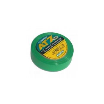 Elektriku teip, roheline, laius 15mm, 10m rullil