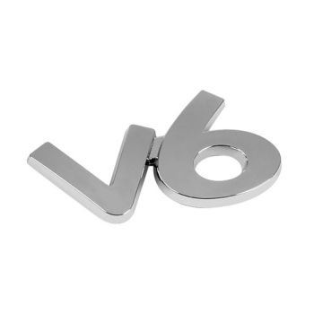 Kroomitud dekoratiivkleebis "v6"