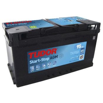 Tudor 95ah 850a 353x175x190 agm start/stop