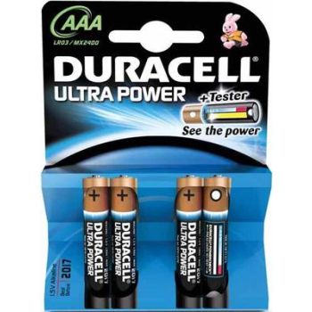 Patarei, duracell ultra pro, aaa, 4tk, 1.5v