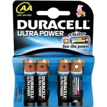 Patarei, duracell ultra pro, aa, 4tk, 1.5v