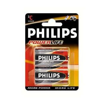 Patarei, philips powerlife, leelispatarei, 2tk, 1.5v