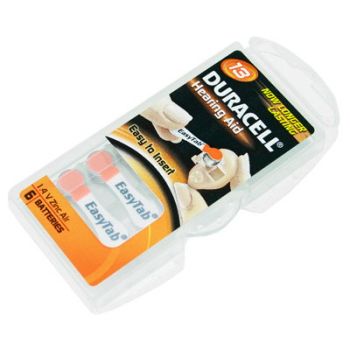 Patarei, kuuldeaparaadile, duracell, 6tk 1,35v