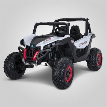 BUGGY ÉLECTRIQUE ENFANT SMX RAPTOR 4WD BLANC
