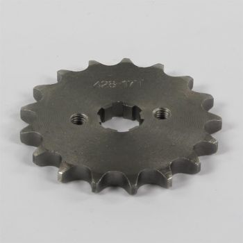 PIGNON SORTIE DE BOITE 428 - Ø17MM 17 DENTS