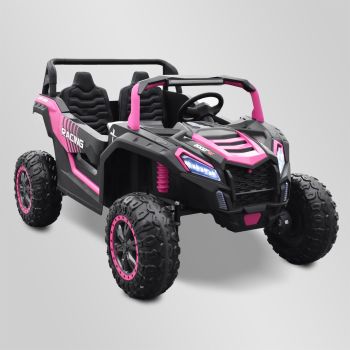 BUGGY ENFANT ÉLECTRIQUE SMX BIG HORN 24V ROSE