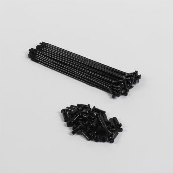 Kodarakomplekt musta värvi- 32-kodarat 1,85 x 14"