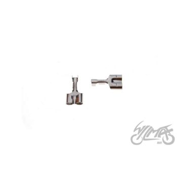 Klemm, kahe emase pistikuga 3,5 mm (ümmargune), 100 tk pakis