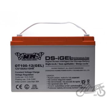 Aku ot100-12v 100ah päikesepaneelide, matkaauto, jaht ...