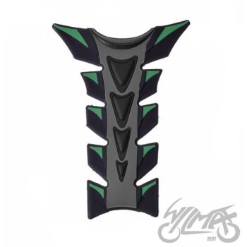 Paagi kleebis, must/roheline