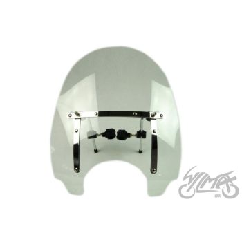 Tuuleklaas kroomitud kinnitusega, suur