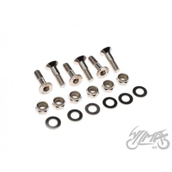 Poltide komplekt M8, tagumisele hammasrattale (6tk komplektis)