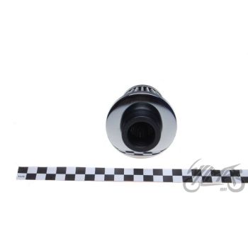 Õhufilter koonus, kroom, karb diam. 60 mm