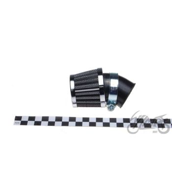 Õhufilter koonus, 45 kraadi, kroomitud KM102M2