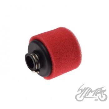 Õhufilter Punane Ø28mm (sirge)