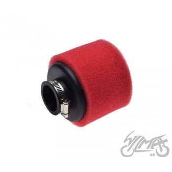 Õhufilter Punane Ø35mm (sirge)
