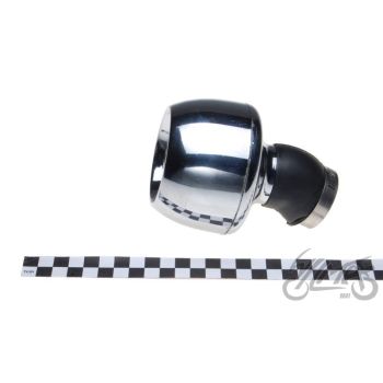 Õhufilter koonus d. 35 mm, High-Performance, kroomitud