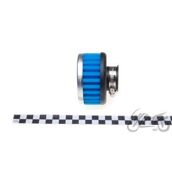 Õhufilter d.32mm, sirge, madal, poroloon