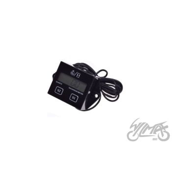 Tunnilugeja / tahhomeeter, must - universaalne