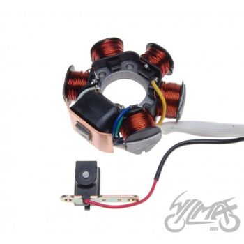 Süütemähis, 6 pooli, 5 juhet - Piaggio Gilera