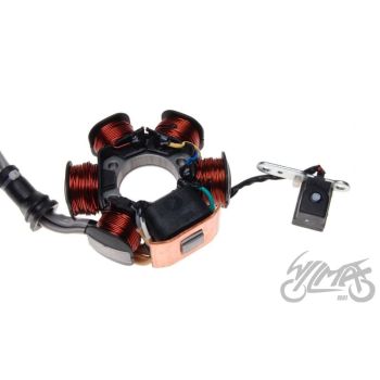 Süütemähis, 6 pooli, 7 juhet - Piaggio Gilera