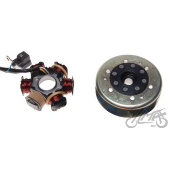 Süüte komplekt (magneeto+mähis), 4 pooli - Morini / TGB Suzuki
