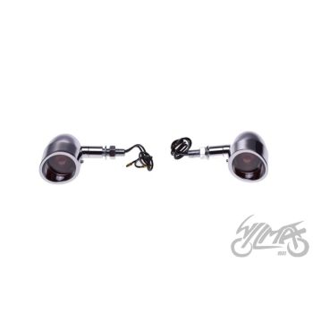 Tuli (paar) Harley, läbipaistev objektiiv, 12V 23W, M10 x 1,25mm