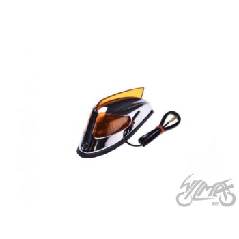 Porilaua tuli, oranž klaas, kroomitud