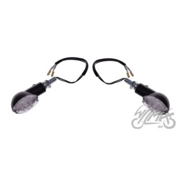 Suunatuled LED, M10 x 1.25, 12V 1W, valge klaas