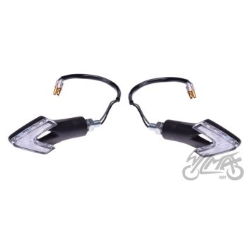 Suunatuled LED, M8 x 1.25, valge klaas