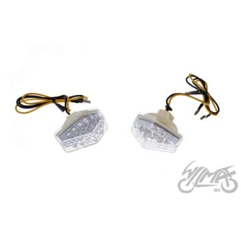 Suunatuled LED, M10 x 1.5, 12V 0.5W, valge klaas, Suzuki