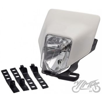 Esiplastik tulega H4 12V 35/35W, valge