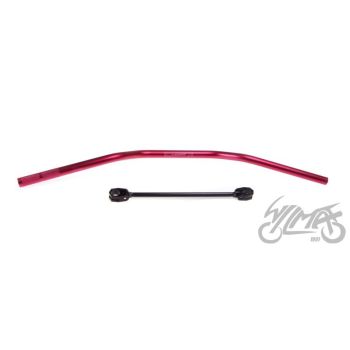 Leistang (offroad) 22mm, alumiinium - punane