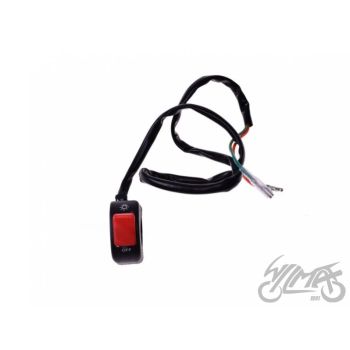 Tulede lüliti ON-OFF, 2 juhet, 22mm leistangile