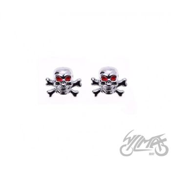 Ventiilikork pealuuga, kroomitud