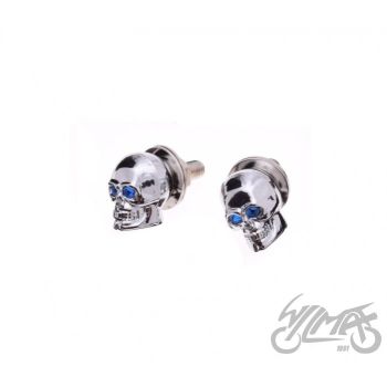 Polt numbrimärgi alusele - pealuu, kroomitud