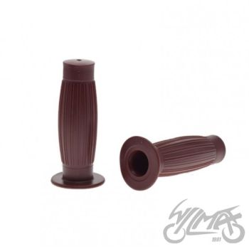 Gripid 22/24mm, rullgaasile - pruunid