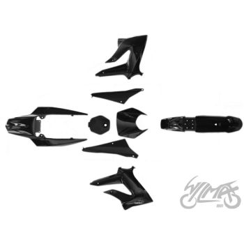 KATEKOMPLEKT, KEREPLASTIK DERBI SENDA III 2011 XTREME SM50 MUST